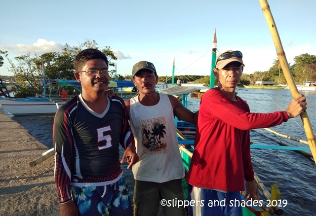 thankful to our boatmen for making our island hopping fun and exciting